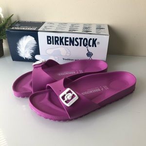Birkenstock Waterproof Madrid Neon Pink Sandal